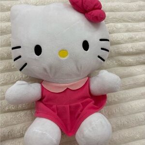Hello Kitty Plush with Pink and White Accents